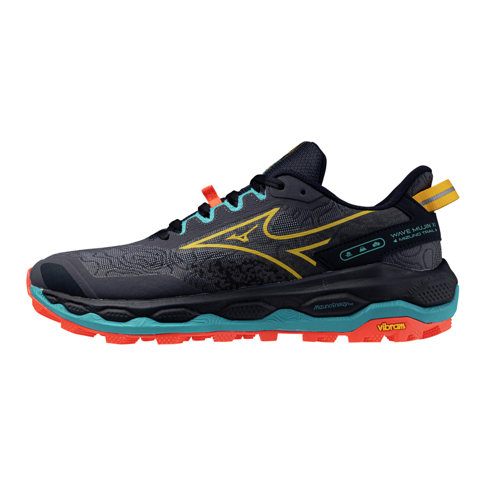 Mizuno WAVE MUJIN 11 Odyssey Gray/Citrus/Fiery Cora